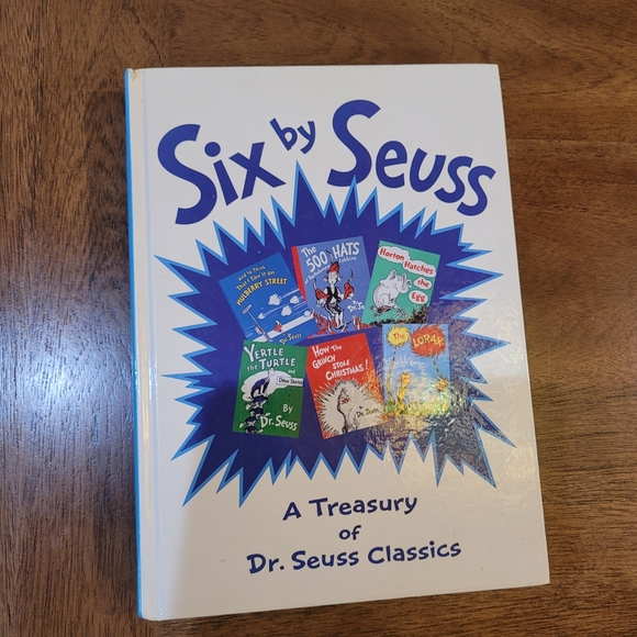 Vintage Dr Seuss Six by Seuss A Treasury of Dr Seuss Classics. Six in one. - Picture 1 of 16